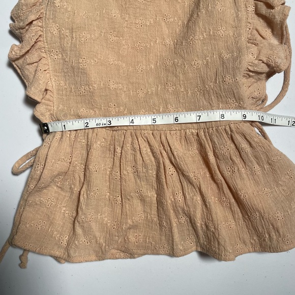 Painted Threads Ruffle Sleeve Peplum Tank Top - Picture 3 of 8